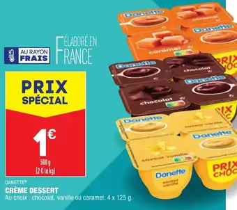 ALDI Crème dessert offre