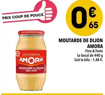 Supeco Moutarde de dijon amora offre