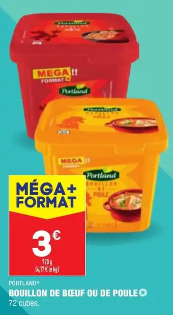 ALDI Bouillon de bœuf ou de poule offre