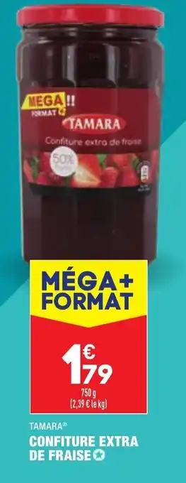 ALDI Confiture extra de fraise offre