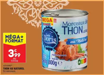 ALDI Thon au naturel offre