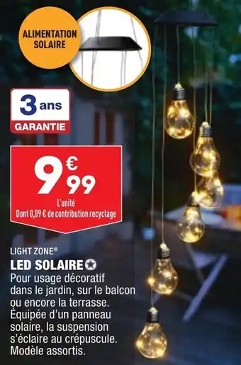 Led solaire