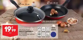 ALDI Poêle et sauteuse offre