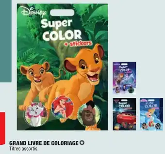 ALDI Grand livre de coloriage offre