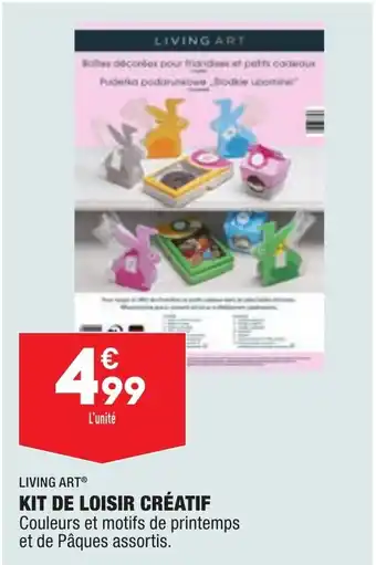 ALDI Kit de loisir créatif offre