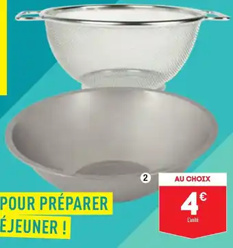 ALDI Passoire ou saladier en inox offre