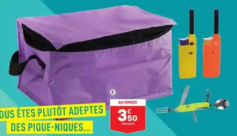 ALDI Accessoires pour le pique-nique offre