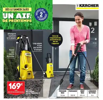 ALDI Nettoyeur Haurte Pression offre