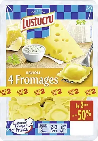 Casino Supermarchés Ravioli 4 Fromages offre