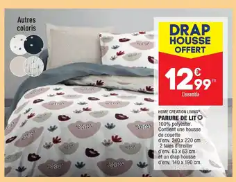 ALDI Parure De Lit offre
