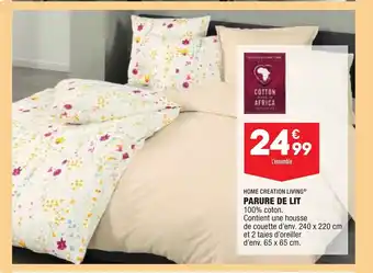 ALDI Parure De Lit offre