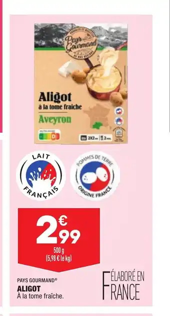 ALDI Aligot offre
