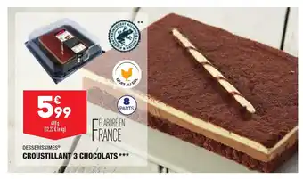 ALDI Croustillant 3 Chocolats*** offre