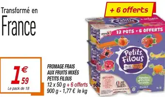 Netto Fromage frais aux fruits mixés petits filous offre