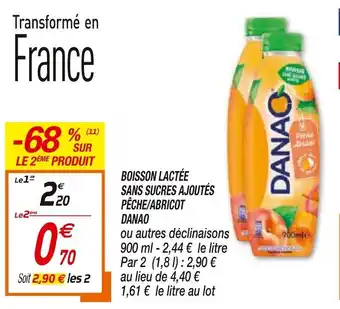 Netto Boisson lactée sans sucres ajoutés offre