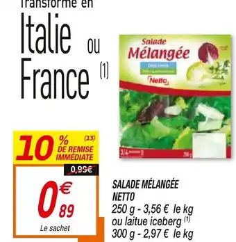 Netto Salade mélangée offre