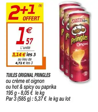 Netto Tuiles original pringles offre