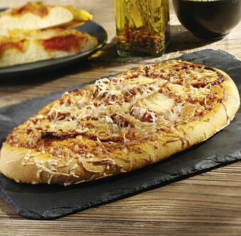 Casino Supermarchés Fougasse chorizo poivrons lardons offre