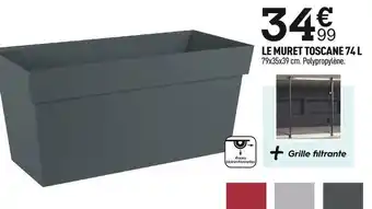 Centrakor Le muret toscane 74 l offre
