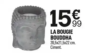 Centrakor La bougie bouddha offre