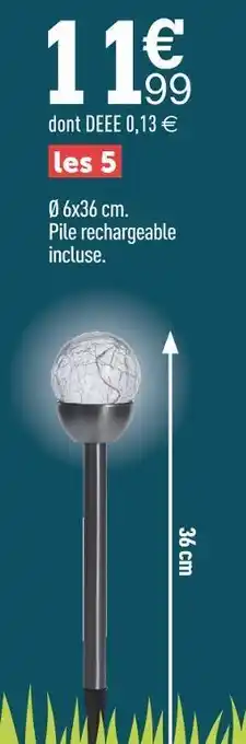 Centrakor Lampe solaire offre