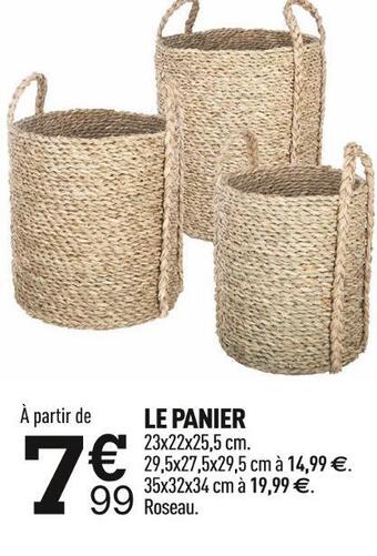 Centrakor Le panier offre