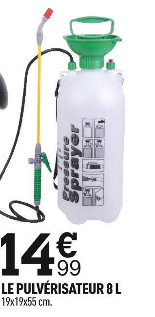 Centrakor Le pulvérisateur 8 l offre