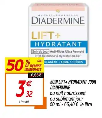 Netto Soin Lift + Hydratant Jour Diadermine offre