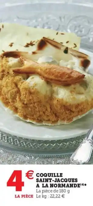 Coquille saint-jacques a la normande