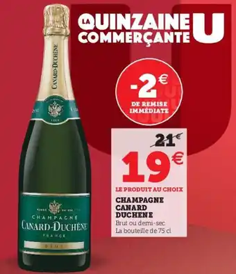 Champagne canard duchene