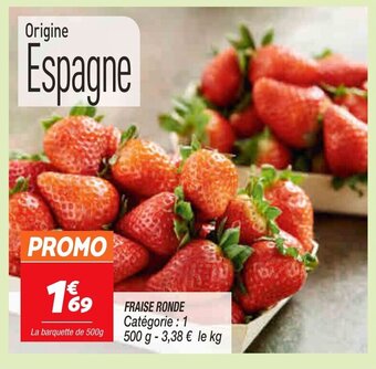 Netto Fraise ronde offre