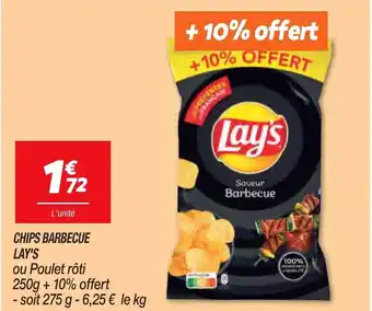 Chips barbecue Lay's