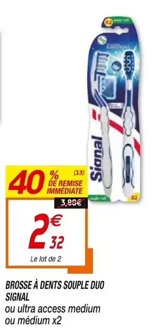 Netto Brosse à Dents Souple Duo offre