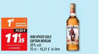 Netto Rum spiced gold Captain Morgan offre