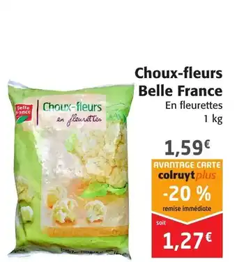 Colruyt Choux-fleurs Belle France offre