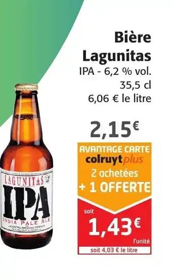 Colruyt Bière Lagunitas offre