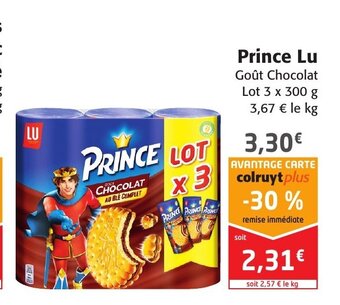 Colruyt Prince Lu offre