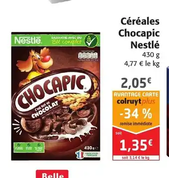 Colruyt Céréales Chocapic offre