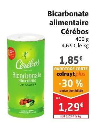 Colruyt Bicarbonate Alimentaire offre