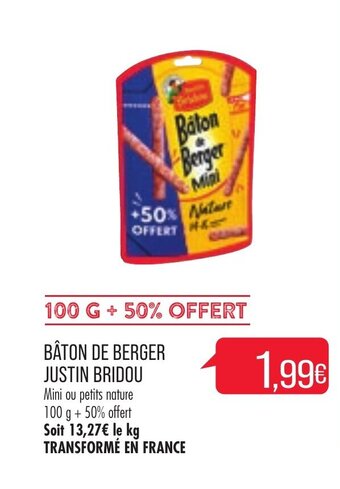 Match Bâton de Berger offre