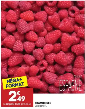 ALDI Framboises offre