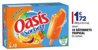 ALDI 10 Bâtonnets Tropical offre