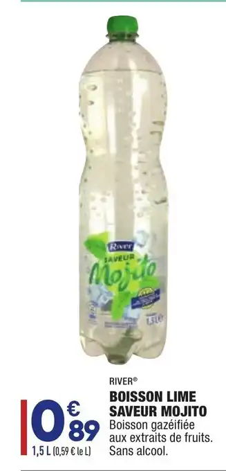ALDI Boisson lime saveur mojito offre