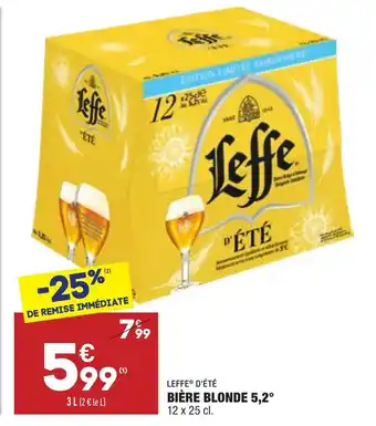 ALDI Bière blonde 5,2 offre