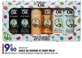 ALDI Huile de douche et body milk offre
