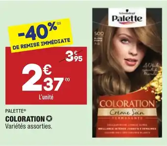 ALDI Coloration offre
