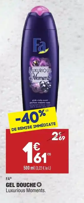 ALDI Gel douche offre