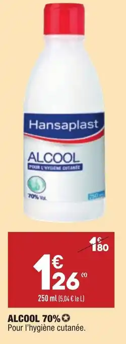 ALDI Alcool 70% offre