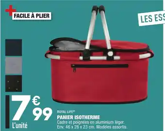 ALDI Panier isotherme offre