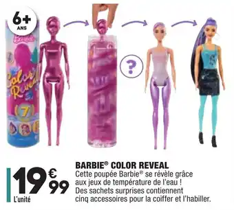 ALDI Barbie color reveal offre